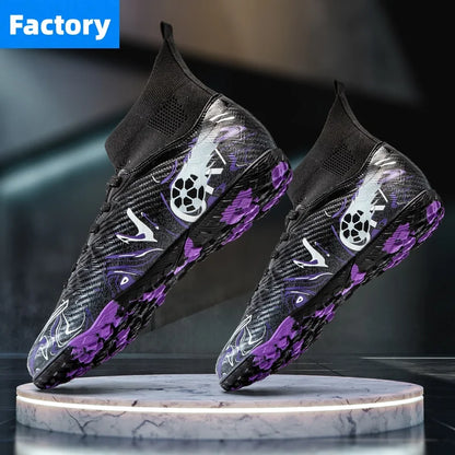 Sapatilhas de futebol profissional para homem, sapatilhas com pitões, sapatilhas de futebol originais, botas para campo de futebol de interior, treino em relva, TF/FG, ténis