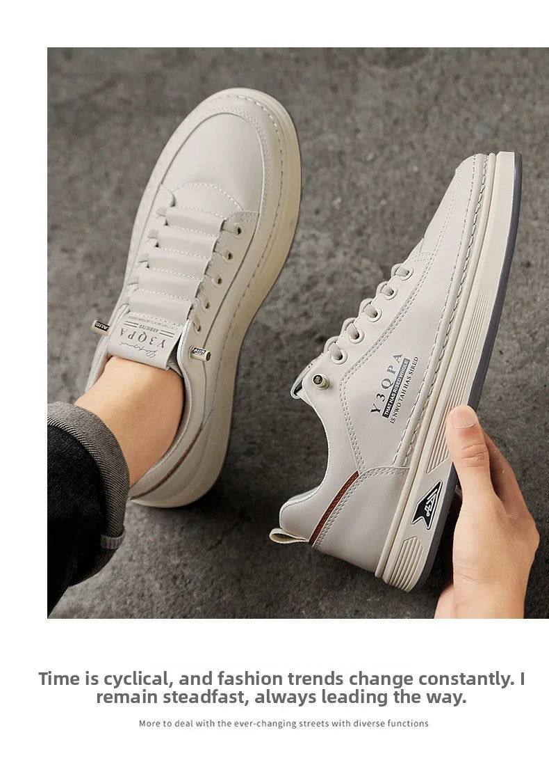 Mocasines slip-on deportivos de verano para hombre, estilo casual, ideales para conducir, versátiles, cómodos, transpirables y resistentes al desgaste, en cuero -..