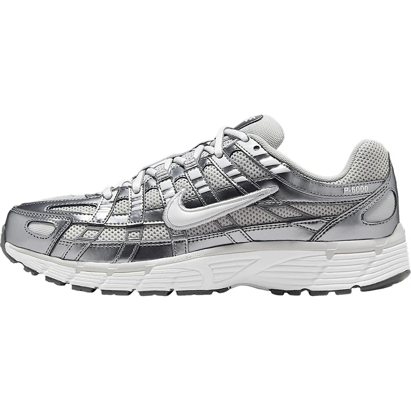 Nike Originals P-6000 Låga snörskor för damer, slitstarka fritids- och sportskor IO3496-001
