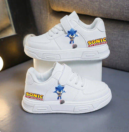 Sonic Students – modne buty codzienne z nadrukiem z kreskówek i anime – urocze trampki – prezenty na urodziny