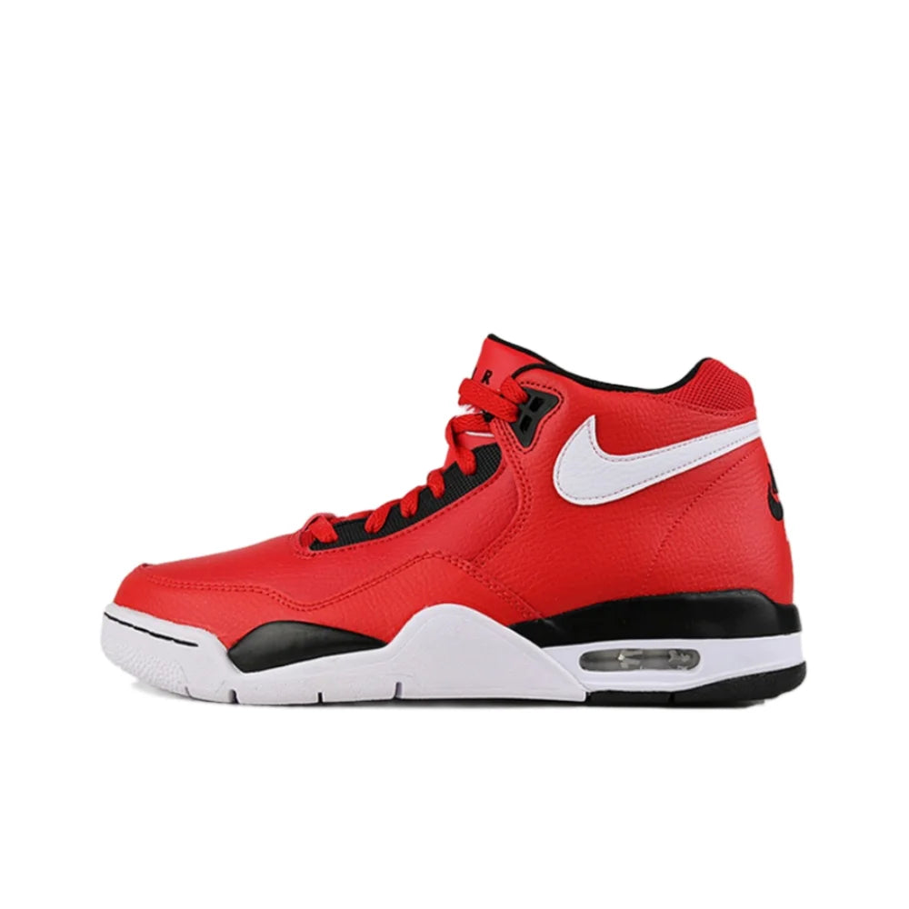 Nike Flight Legacy Mid-Top Retro Basketball Shoes with Slip-Resistant, Durable, and Cushioned Construction - Unisex BQ4212-600