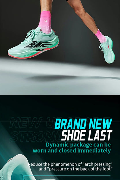 QIAODAN Feiying PB6.0 Men Running Shoes Professional Marathon Full Palm Suspended Carbon Board Racing Race Sneakers QDB023261299