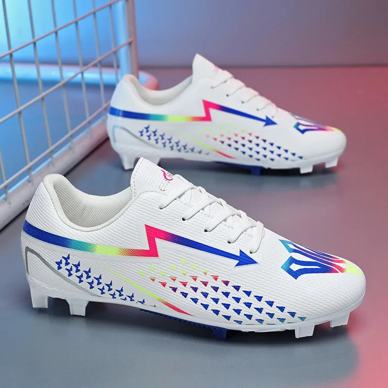 High Quality Men's Soccer Shoes for Society, Ultralight Turf Soccer Cleats Sneakers, Training Football Boots Chuteira Campo Sizes 35-45