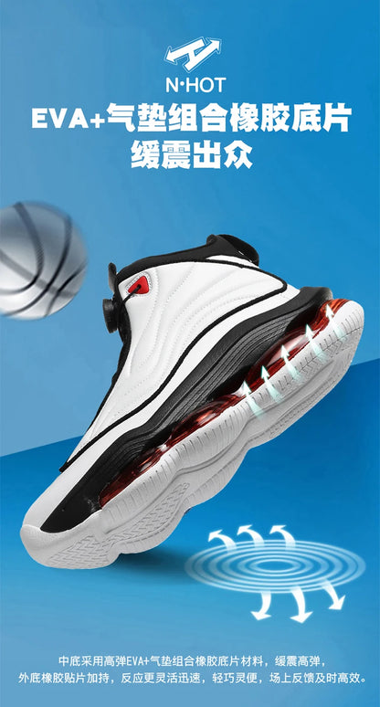 Pánské basketbalové boty, prodyšné, s tlumícím polstrováním, protiskluzové, pohodlné běžecké boty, sportovní boty na trénink v tělocvičně, atletické basketbalové tenisky pro ženy