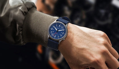 BERNY Titanium Watches for Men Classic Men's Field Watch Easy Read Outdoor Quartz Wristwatch Super Luminous Sapphire 5ATM