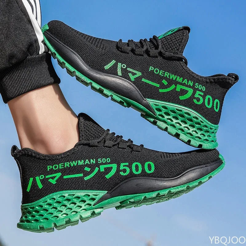 Sapatos casuais para homem, tamanho grande, moda de primavera e outono, com sola grossa para aumentar a altura, tendência de nicho, sapatos desportivos rasos para homem