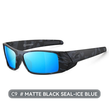 Kaenon Polarized Sport Sunglasses For Men And Women Ideal for Driving Fishing Cycling and Running UV Protection Glasses With Box