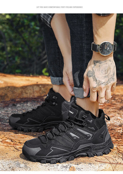 Zapatillas de senderismo unisex, zapatillas deportivas para actividades al aire libre, botas de acampada, zapatillas impermeables de mujer para caminar, zapatillas de senderismo antideslizantes