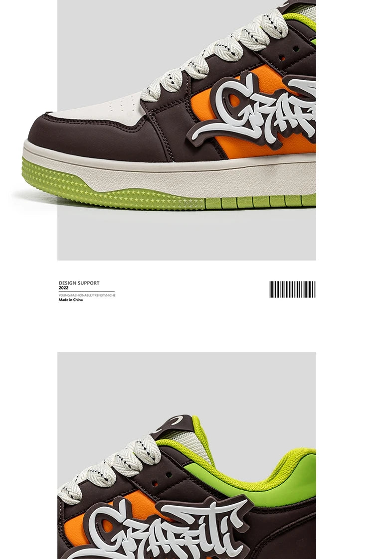 Modne niebieskie designerskie buty do skateboardingu dla mężczyzn, odzież uliczna, hip-hopowe trampki dla mężczyzn, luksusowe trampki na platformie do skateboardingu dla mężczyzn, buty do koszykówki dla mężczyzn