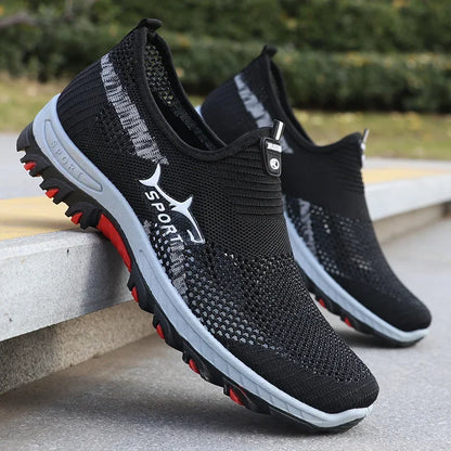 Sneakers estive da uomo Scarpe sportive da uomo in rete Scarpe sportive traspiranti Sneakers leggere in tela Scarpe economiche in saldo