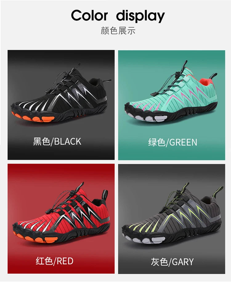 Men's Cross-Trainer | Barefoot & Minimalist Shoe | Zero Drop Sole | Wide Toe Box Aqua Shoes Five-finger Swimming Shoes