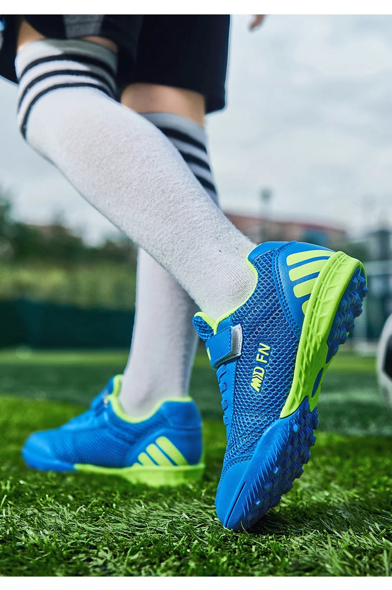 Personnalité : élégantes et confortables, baskets de sport pour garçons et filles, pour l'entraînement, en salle ou en extérieur, sur gazon, pour les jeunes et les étudiants, chaussures de football, pointures 29 à 39#