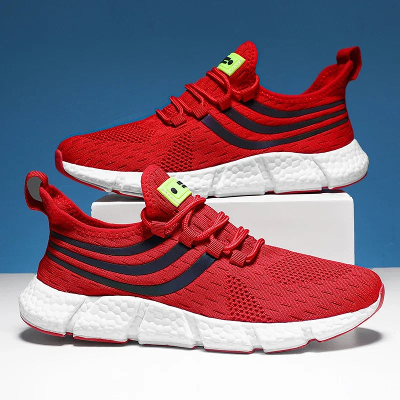 Herren-Freizeitsportschuhe, atmungsaktive, leichte Sneaker, rutschfeste flache Schuhe, Outdoor-Laufschuhe, Wanderschuhe, Tennis- und Sport-Joggingschuhe