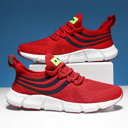 Herren-Freizeitsportschuhe, atmungsaktive, leichte Sneaker, rutschfeste flache Schuhe, Outdoor-Laufschuhe, Wanderschuhe, Tennis- und Sport-Joggingschuhe