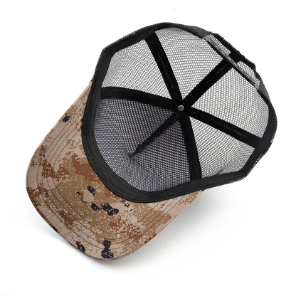 Cappellino trucker fashion con patch ricamata con capra, snapback da baseball quattro stagioni per uomo e donna, cappello con visiera regolabile