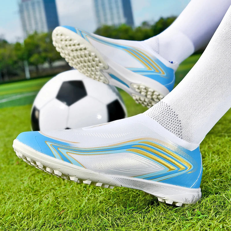 Chaussures de football pour hommes, chaussures de sport pour l’entraînement, chaussures de football confortables pour les jeunes, chaussures de football professionnelles, chaussures de football décontractées.