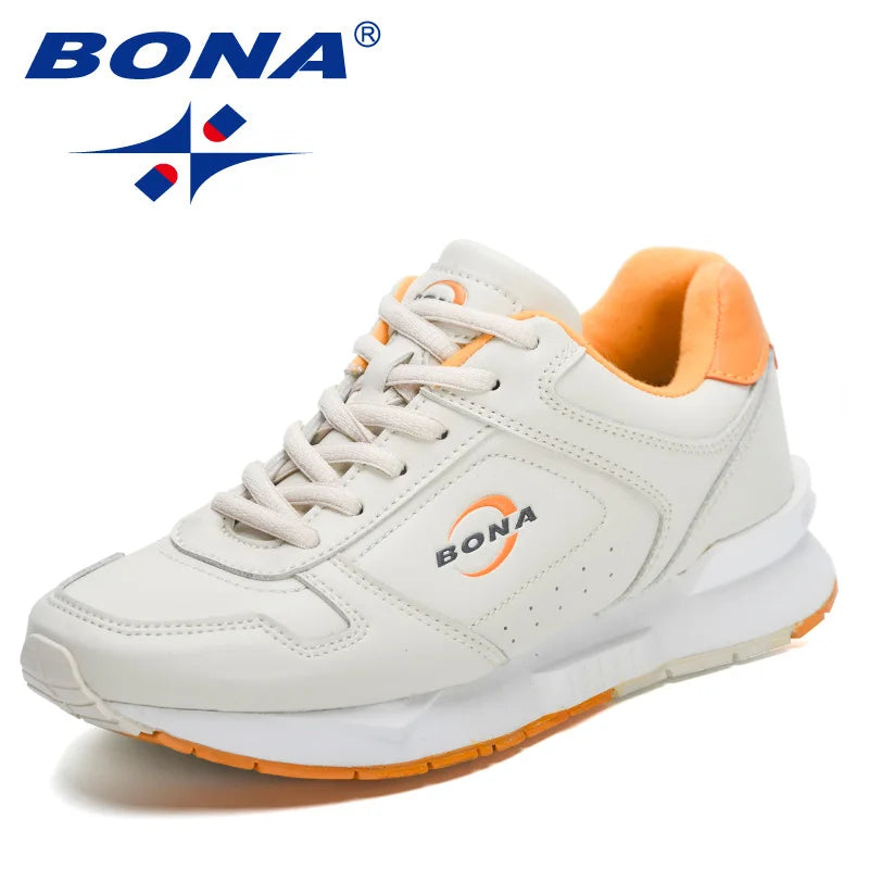 BONA New Designers Brand Classics Lehké tenisky Dámské módní běžecké boty Ležérní obuv na chůzi Dámská pohodlná obuv