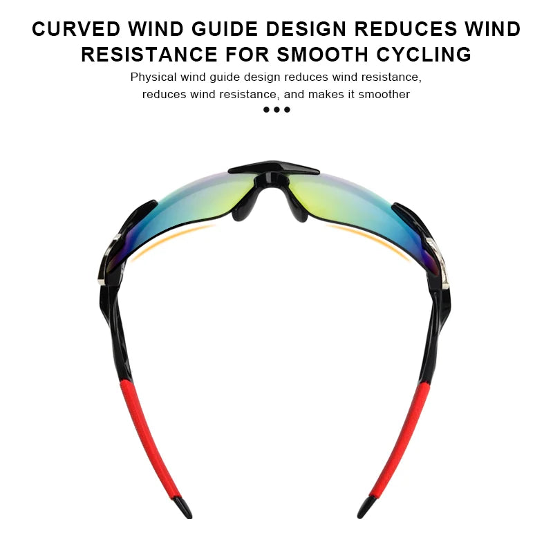 RIDERACE Sports Men Sunglasses Road Bicycle Glasses Mountain Cycling Riding Protection Goggles Eyewear Mtb Bike Sun Glasses