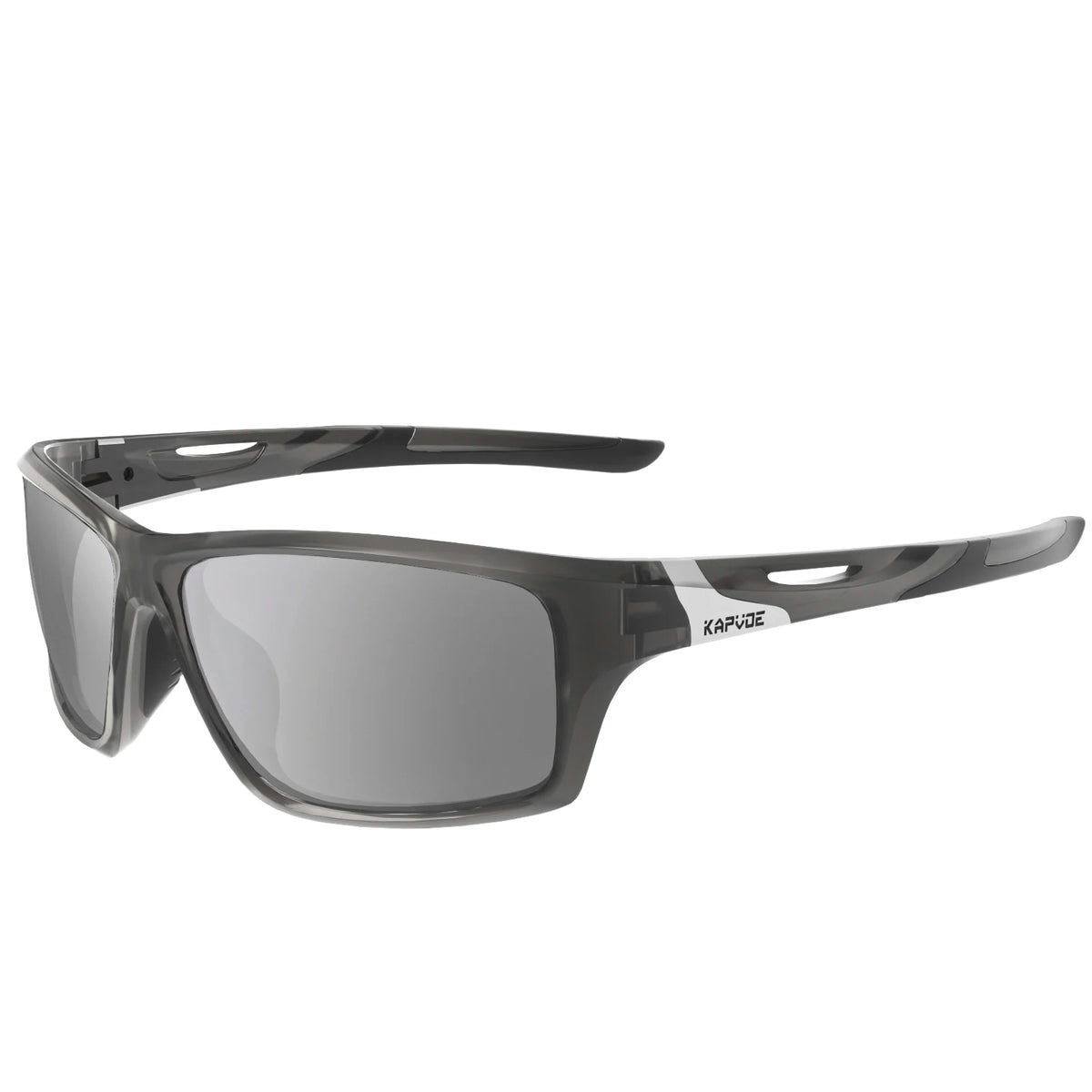 Kapvoe Polarisierte Angel-Sonnenbrille Radfahren Herren Damen UV400 Fahrradbrille Sportbrille Fahrradbrille MTB-Fahrradbrille