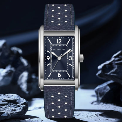New Specht & Söhne Fashion Couple Watches VH31 Quartz Watches Casual Retro Clocks Sapphire Crystal Leather Strap Wristwatch