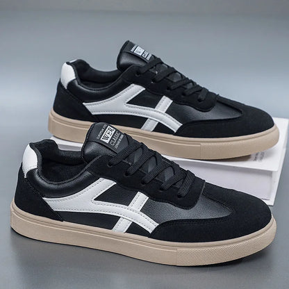 Herren-Freizeitschuhe – Leichte Freizeit- und Outdoor-Wanderschuhe – Sneaker – Rutschfeste flache Herrenschuhe