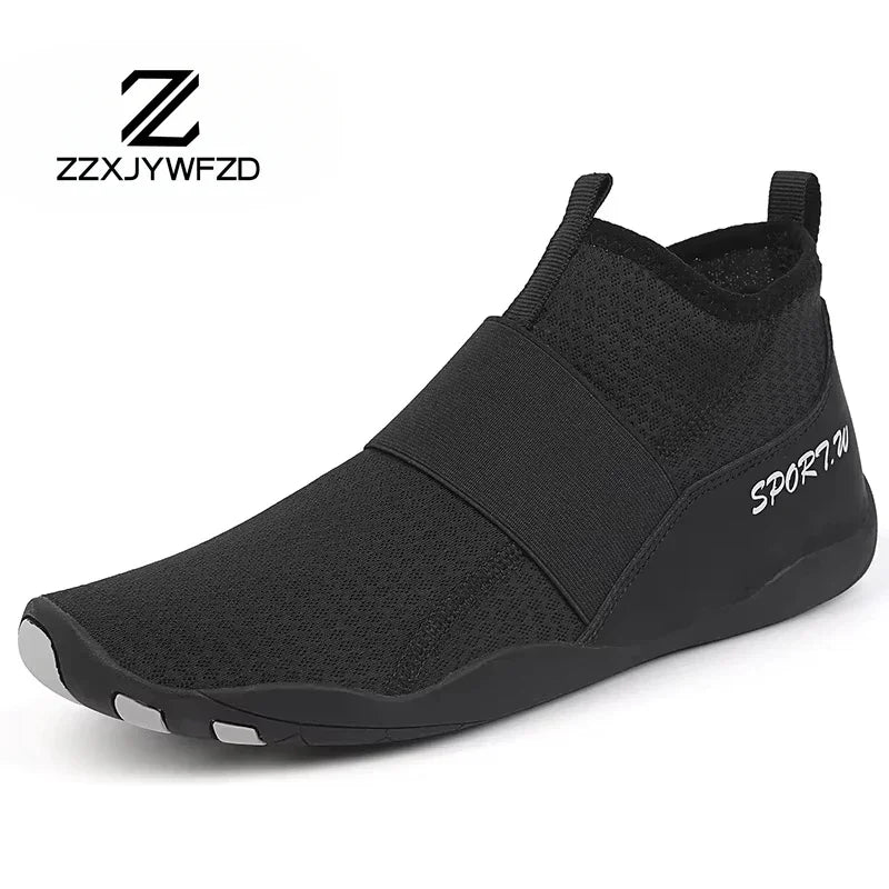 Sapatilhas aquáticas unissexo de cano alto para desporto ao ar livre, caminhada, travessias na água, natação, praia, fitness, mergulho e surf, estilo barefoot