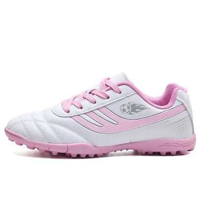Classics Long/Short Spikes Boy Girl Soccer Shoes Small Size 31-44 Low Cut Outdoor Anti Slip Grass Pro Training Football Sneakers