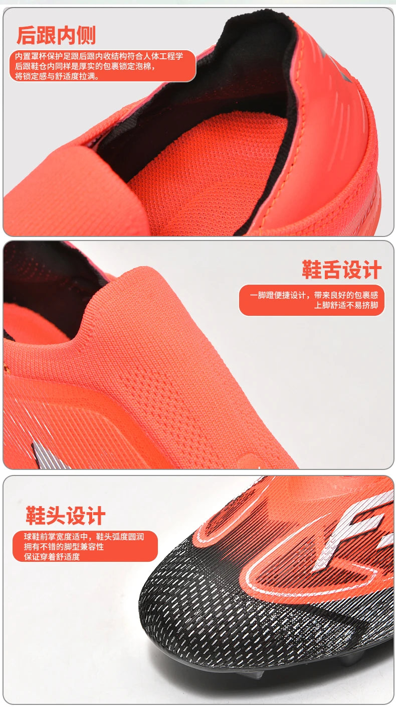 Men New Football Boots Grass Professional Original Resistant Casual Male Soccer Shoes Top Quality  Ultralight Football Shoes