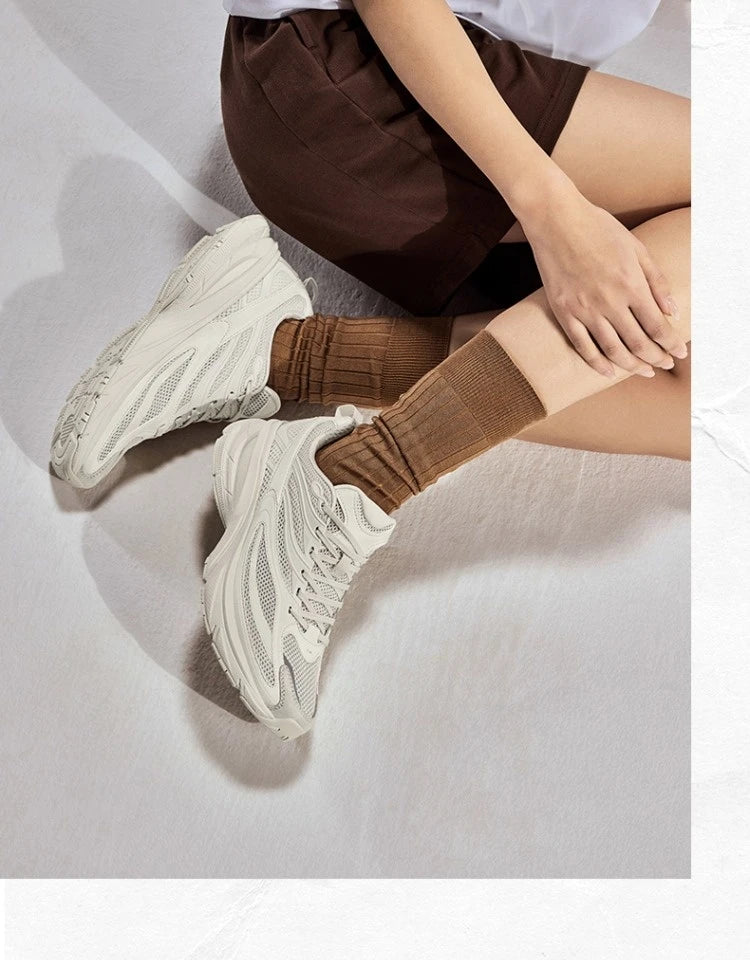 Xtep Little Basque 2 Casual Shoes for Men 2025 Summer Vintage Breathable Comfortable Non-Slip Durability Sneakers 875219320017