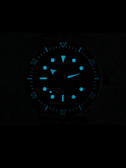 San Martin 40mm Men's Luxury Diver Watch Miyota 9015 Enamel Sunburst Dial Automatic Mechanical Wristwatch Waterproof 200m SN0148