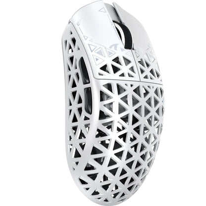 ATTACK SHARK R5 Ultra trådløs gamingmus i kulfiber, PixArt PAW3950MAX-gamingsensor, 42000DPI, 8000Hz, MCU Nordic 52840
