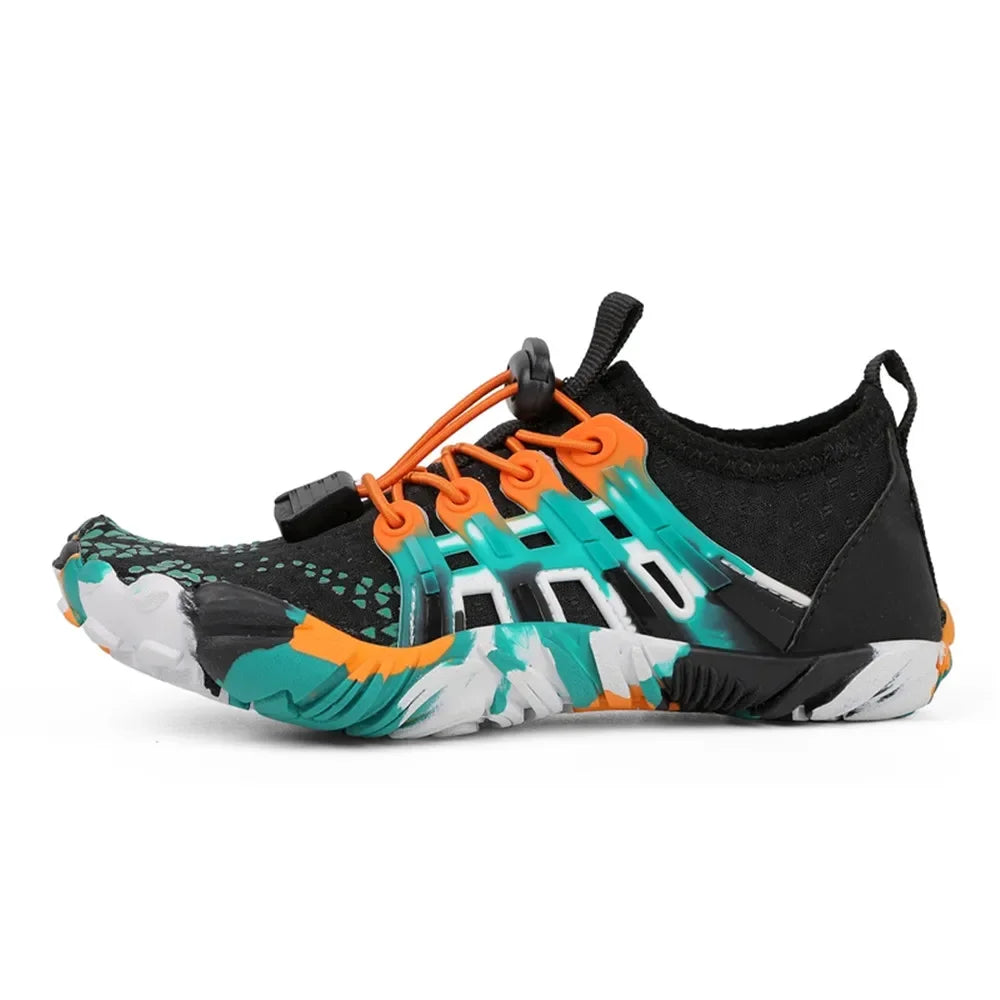 12 Farben Wasserschuhe für Kinder, Sommer, Strand, Five Fingers, Barfuß, Schwimmen, Aqua-Schuhe, schnell trocknend, Meer, Fluss, Kindersneaker