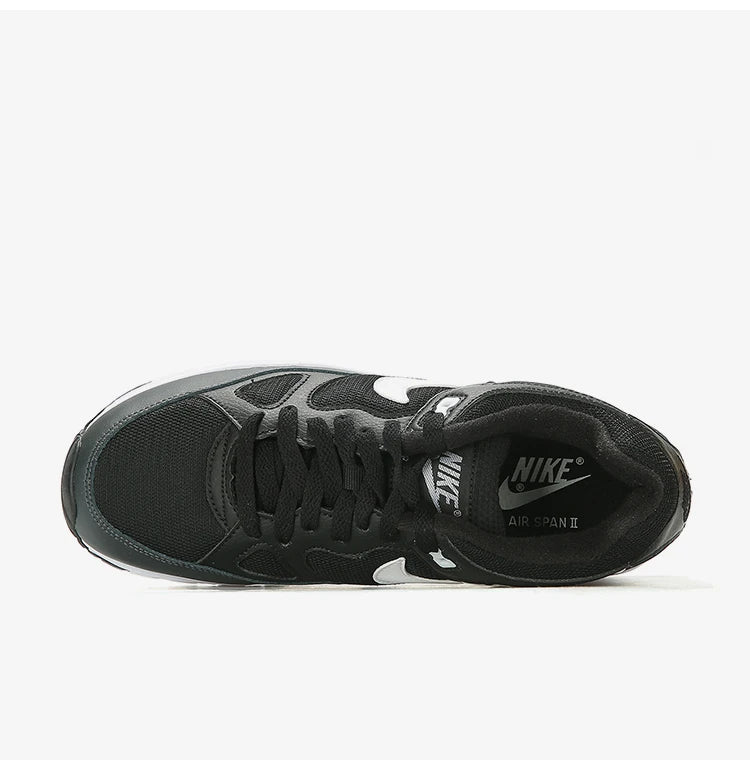 Nike Official Genuine Air Span II Men's Cushioned Wear-Resistant Low-Top Running Shoes AH8047-008
