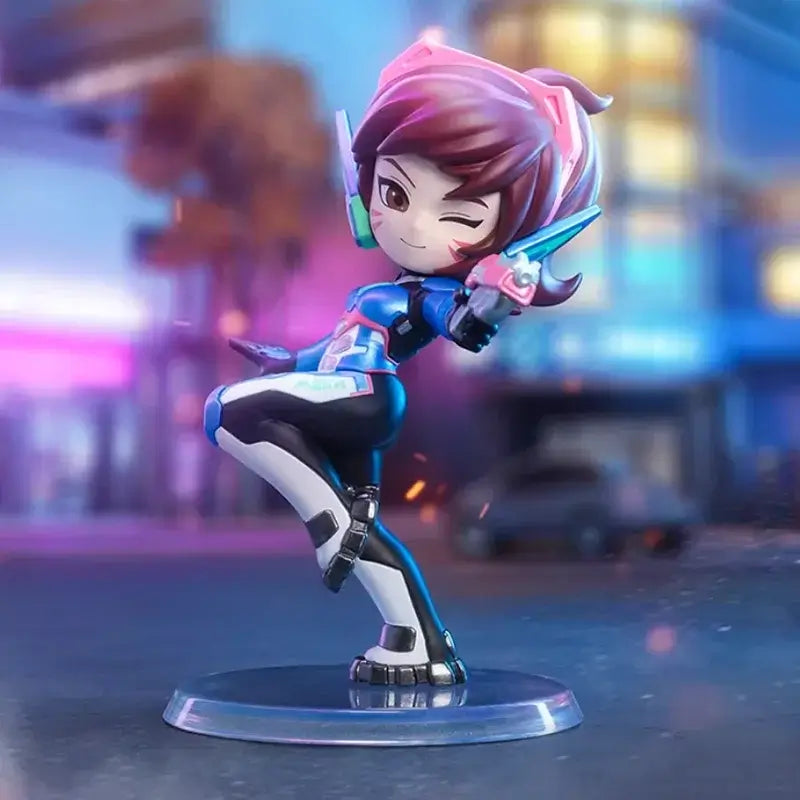 POP MART Overwatch Play of The Game Series Blind Box Mystery Box – urocze zabawki, ozdoby, figurki, dekoracje do domu, modele na biurko i lalki