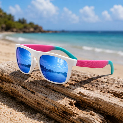 Polarized Sunglasses Men WomenMatte Frame UV400 Protection RetroVintage Square Sun Glasses Driving Fishing Outdoor Sports Unisex