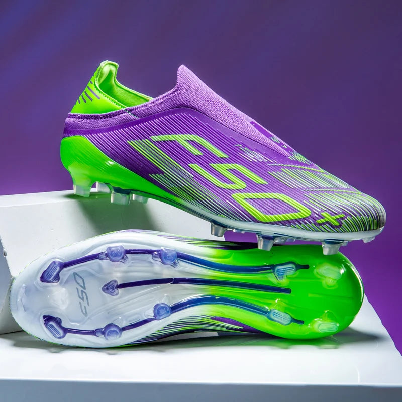 Men's Soccer Shoes Grass Football Boots Ultralight Sport Comfortable Indoor Cleats Non Slip Fg Turf Futsal Adult Non-Slip