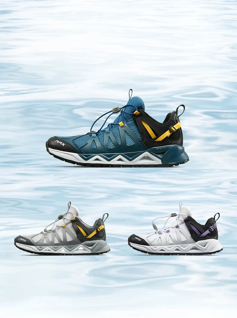 RAX Nye vandresko til mænd og kvinder til sommeren – åndbare Upstream-sko, trekking- og vandsko til udendørs brug, fiskeri og camping – sneakers til mænd