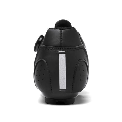 Chaussures de cyclisme VTT pour homme - Chaussures de sport pour vélo tout-terrain et vélo de route - Baskets de cyclisme plates pour la vitesse - Chaussures de VTT - Chaussures à crampons SPD