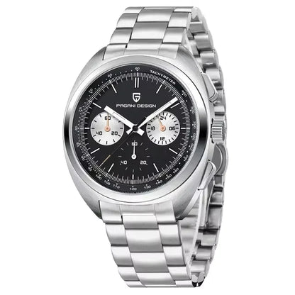 2026Pagani design watch luxury men's quartz watch speed men's chronograph top brand all-steel sapphire diving relógios masculino