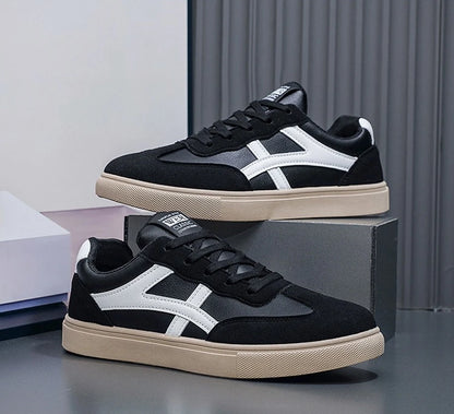 Herren-Freizeitschuhe – Leichte Freizeit- und Outdoor-Wanderschuhe – Sneaker – Rutschfeste flache Herrenschuhe