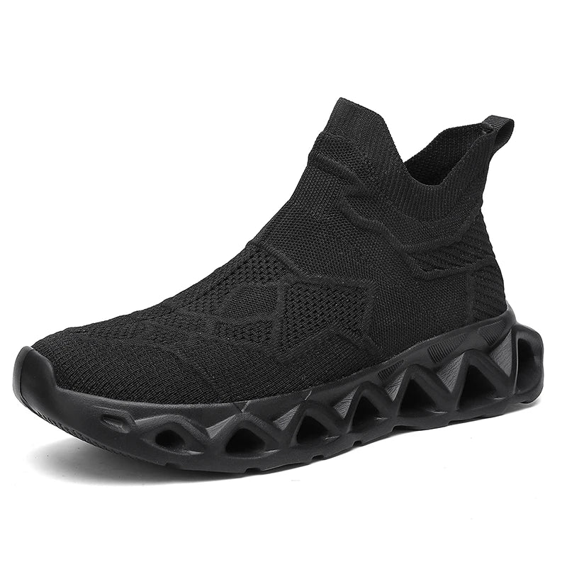 Heren sportschoenen Ultralichte modieuze instapschoenen voor dagelijks wandelen en joggen in de buitenlucht Ademende mesh Comfortabele casual schoenen voor heren