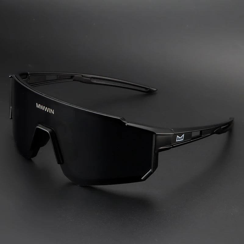 Lunettes de soleil de cyclisme MWWIN, lunettes VTT, lunettes de vélo, protection UV400, pour hommes et femmes, vélo, VTT, sports de plein air, randonnée