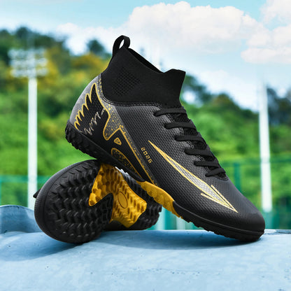 Profesjonalne buty piłkarskie dla mężczyzn, buty piłkarskie dla dorosłych, buty piłkarskie typu cleat, ultralekkie buty treningowe do piłki nożnej, buty sportowe do uprawiania sportów na świeżym powietrzu