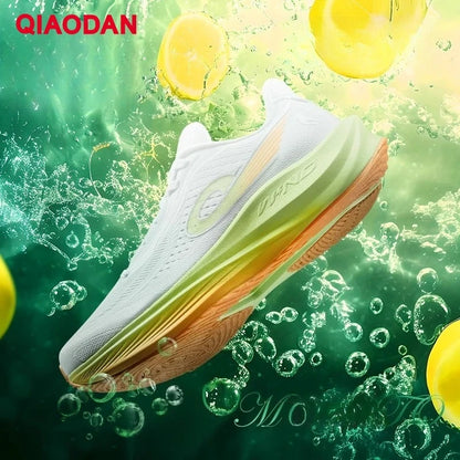 QIAODAN WIND 3TR Men's Marathon Running Shoes 2026 Thick Sole Cushioning Sport Shoes Male Gym Lightweight Sneakers QDB023252297