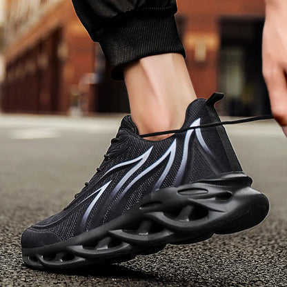 Chaussure sociale homme maille respirant confortable course chaussures de marche en plein air hommes chaussures de sport Zapatos Hombre 2025 meilleure vente