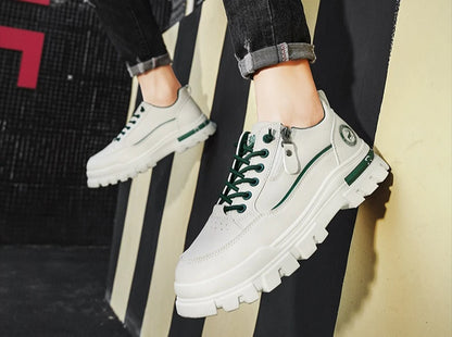 Chaussures de sport décontractées pour homme, pour la randonnée et les activités de plein air, tendance, mode urbaine, confortables, à semelle épaisse