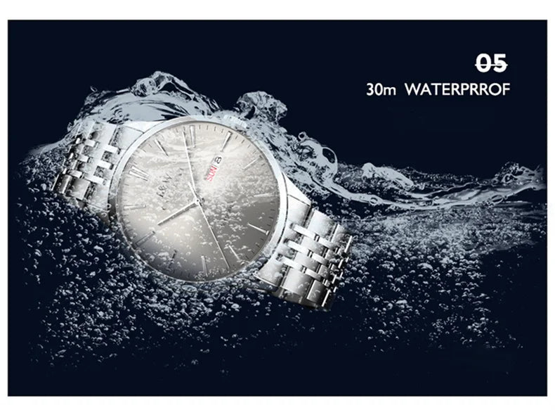 Carnival High-end Series I&W Brand Automatic Mechanical Watches Men Waterproof Watches 316L Steel Sapphire Business Men's Watch