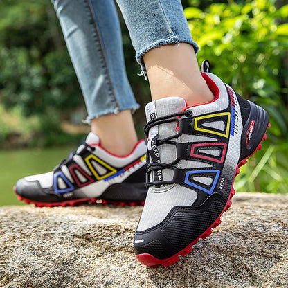 Men's Hiking Shoes Outdoor Sports Lace-Up Hiking Shoes Women's Hiking Sports Non-slip Hunting Tactical Sports Shoes