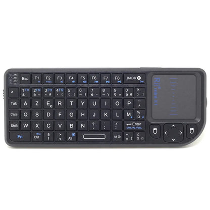 Original Rii X1 2.4GHz Mini-Wireless-Tastatur Englisch/RU/ES/FR mit Touchpad für Android TV Box/PC/Laptop