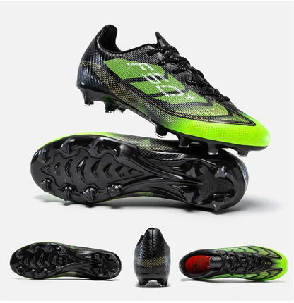Nouvelles chaussures de football pour hommes, chaussures de sport d'extérieur, chaussures de match professionnelles, baskets antidérapantes, chaussures de football d'entraînement, chaussures ultralégères unisexes